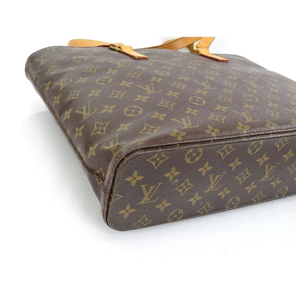 Louis Vuitton Brown and Tan Monogram Tote - Picture 5 of 16